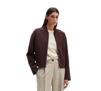 Jackenblazer MARC O'POLO "aus Interlock-Qualität", Damen, Gr. M, schwarz cherry, Obermaterial: 78% Baumwolle, 18% Polyester, 4% Elasthan. Füllung: 100% Nicht verfügbar. Futter: 100% Nicht verfügbar, u