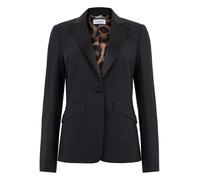 Jackenblazer PHILIPP PLEIN "Skull", Damen, Gr. XS, schwarz (02, schwarz), Stoff: 55% Wolle, 41% Polyester, 4% Elasthan. Futter: 51% Viskose, 49% Acetat. Besatz: 100% Glas, Blazer (63086422-XS) 02, sch