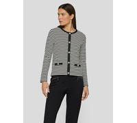 Jackenblazer RABE "Jacke", Damen, Gr. 44, schwarz, 83%Polyester 12%Viskose 5%Elasthan, Blazer (64949836-44) schwarz