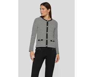 Jackenblazer RABE "Jacke", Damen, Gr. 50, schwarz, 83%Polyester 12%Viskose 5%Elasthan, Blazer (64949836-50) schwarz