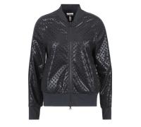 Jackenblazer SPORTALM KITZBÜHEL, Damen, Gr. 36, schwarz (59), Web, Obermaterial: 100% Polyester, unifarben, regular fit hüftlang, Rundhals, Raglanärmel Rippbündchen, Blazer Jackenblazer (18107767-36)