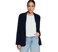 Jackenblazer ZERO "Damen gerader Schnitt", Damen, Gr. 36, deep sky, Obermaterial: 100% Polyester, lässig geschnitten normal, Blazer, Material (38487955-36) deep sky