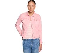 Jackenblazer ZERO "Damen im Jeans-Look", Damen, Gr. 40, bridal rose, Obermaterial: 26% Polyester, 3% Elasthan, 71% Baumwolle, Basic, figurbetont normal, Blazer, Material. (61777451-40) bridal rose