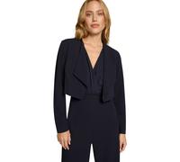 Jackenblazer ZERO "Damen offener Style", Damen, Gr. 40, hydrangea, Jersey, Obermaterial: 5% Elasthan, 50% Polyester, 45% Polyester. Füllung:, unifarben, festlich, figurbetont kurz, eng, Blazer, Plain/