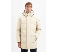 Parka NO EXCESS "No Excess Langer Steppparka", Herren, Gr. XXL, cream, 100% Polyester, Jacken (85589758-XXL) cream