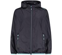 Jacket Rain Fix Hood Mädchen Regenjacke, grau, Gr. 116