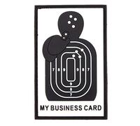 Jackets To Go JTG Business Card Patch, fullcolor/JTG 3D Rubber Patch