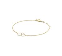 Jackie Armband - Double Heart - JKB23.049 gold