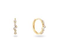 Jackie Creolen - Clifton White Topaz Hoops - JKE26.640 gold