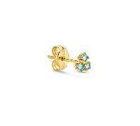 Jackie Gold - Jackie Gold-Ohrringe-JKS20.017 blau