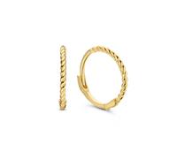Jackie Gold Jackie JKE22.240 Dames Oorringen Goud 8mm JKE22.240 Ohrringe
