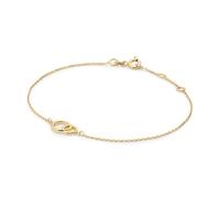 Jackie Gold - JKB25.408 - Armband - Damen - 585 Gelbgold - Giro Doppio - 16-18cm