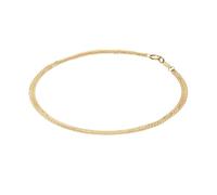 JACKIE GOLD Schmuck Damen | 14 Karat / 585 Echt Gold Armband | Waterfall JKB24.412 | Länge 18 cm | Armkette mit 5 Bändern