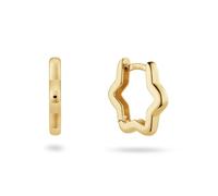 JACKIE GOLD Schmuck Damen | 14 Karat / 585 Echt Gold Ohrschmuck | Apollo JKE25.572 | Länge 5 mm | Ohrringe Creolen mit Kreisform