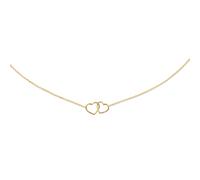Jackie Halskette - Double Heart - JKN23.049 gold