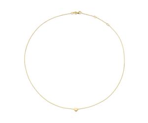 Jackie Halskette - Plain Heart - JKN20.047 gold