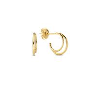 Jackie Ohrringe - Twin Hoops - JKE20.036 gold