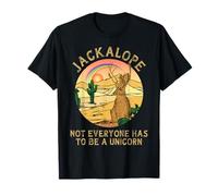 Jackrabbit Everyone Has to Be A Unicorn Rainbow Jackalope T-Shirt