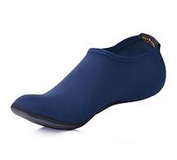 JACKSHIBO Schwimmschuhe Damen Barfussschuhe Barfußschuhe Herren Badeschuhe Wasserschuhe Strandschuhe Surfschuhe Aquaschuhe. Blau2 35/36 EU S