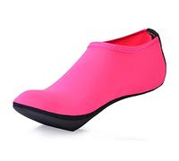 JACKSHIBO Schwimmschuhe Damen Barfussschuhe Barfußschuhe Herren Badeschuhe Wasserschuhe Strandschuhe Surfschuhe Aquaschuhe. Rose3 35/36 EU S