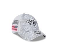 Jacksonville Jaguars 2024 NFL Salute to Service New Era 9FORTY Cap Weiß - ONE SIZE