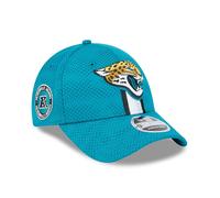 Jacksonville Jaguars 2024 NFL Sideline New Era Stretch-Snap 9FORTY Cap Türkis - ONE SIZE
