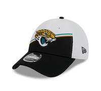 New Era Jacksonville Jaguars NFL 2023 Sideline White Black 9Forty Stretch Snapback Cap - One-Size