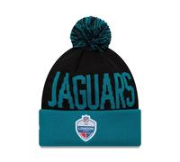 Jacksonville Jaguars New Era NFL London Games 2025 Cuff Knit Beanie Schwarz - ONE SIZE