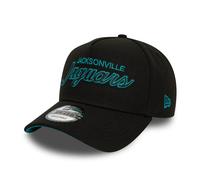 Jacksonville Jaguars New Era NFL Script 9FORTY A-Frame Cap Schwarz - ONE SIZE