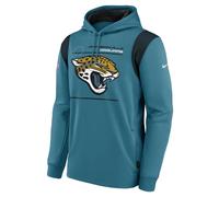 Jacksonville Jaguars NFL Nike Sideline 2021 Therma Hoodie Blau 2XL Blau