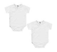 Jacky Wickelbody 2er Pack Kurzarm - Weiß - Gr. 50