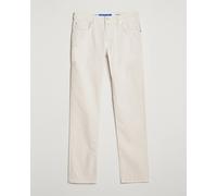 Jacob Cohën Bard Garment Dyed Gabardine Trousers Beige Beige W32