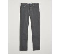 Jacob Cohën Bard Garment Dyed Gabardine Trousers Grey Grau W29