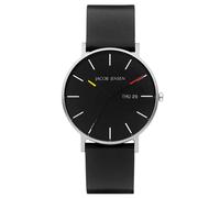 Jacob Jensen 162 Herrenuhr Titan Quarz Schwarz