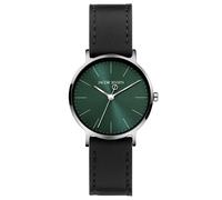 Jacob Jensen 174 Damenuhr Titan Quarz Schwarz/Grün