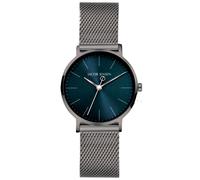 Jacob Jensen 177 Damenuhr Quarz Titan mit Meshband Blau