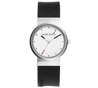 Jacob Jensen 656 Damenuhr Titan Quarz Schwarz/Weiß
