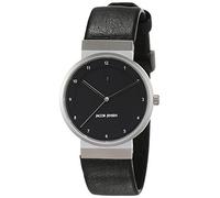 JACOB JENSEN Damen Analog Quarz Uhr mit Leder Armband Dimension Series Item NO.: 870