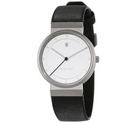 JACOB JENSEN Damen Analog Quarz Uhr mit Leder Armband Dimension Series Item NO.: 871