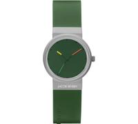 Jacob Jensen Damen-Uhren Analog Quarz One Size Grün 32020798