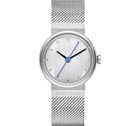 Jacob Jensen Damen-Uhren Analog Quarz One Size, Silber 32018753