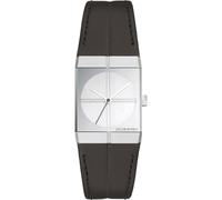 JACOB JENSEN Damenuhr ICON SERIES Nr. 242, silberfarbend, mit Lederband