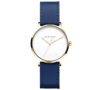 Jacob Jensen Damenuhr Quarz Titan Blau/Goldfarben 176