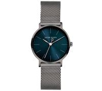Jacob Jensen Damenuhr Quarz Titan mit Meshband Blau 177