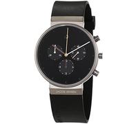JACOB JENSEN Herren Analog Quarz Uhr mit Kautschuk Armband Item NO.: 600