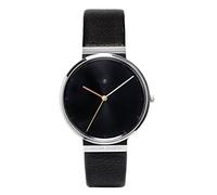 Jacob Jensen Herren Analog Quarz Uhr mit Leder Armband Dimension Series Item NO.: 842