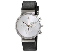 JACOB JENSEN Herren Analog Quarz Uhr mit Leder Armband Item NO.: 606