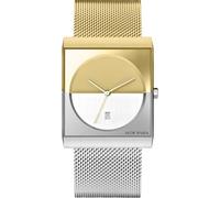 Jacob Jensen Classic 516 - Herrenuhr gold/silber