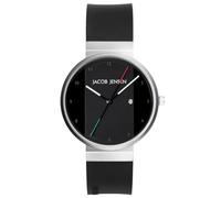 Jacob Jensen 645 Herren-Armbanduhr Titan Quarz Schwarz