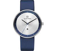 Jacob Jensen Unisex Analog Quarz Uhr mit Leder Armband 32272